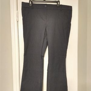Navy Lane Bryant stretch slacks